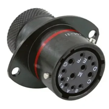 Souriau Sunbank by Eaton Circular Connector, 12 Contacts, Panel Mount, Socket, Female, IP67, 8STA Series - 8STA01497SN product image