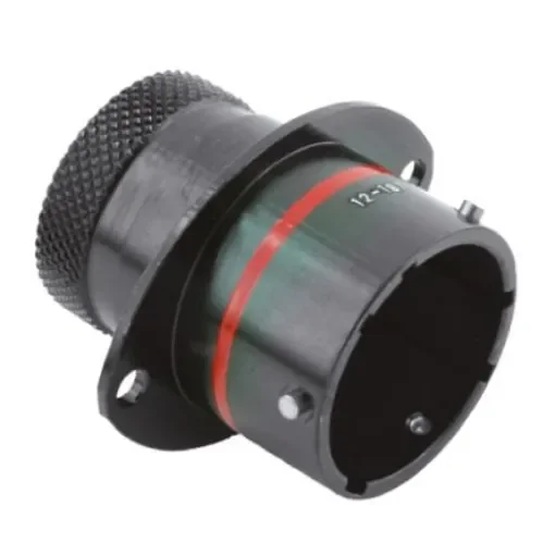 Souriau Sunbank by Eaton Circular Connector, 8 Contacts, Panel Mount, Socket, Male, IP67, 8STA Series - 8STA01608PN product image
