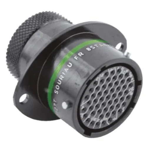 Souriau Sunbank by Eaton Circular Connector, 55 Contacts, Panel Mount, Socket, Female, IP67, 8STA Series - 8STA01635SD product image