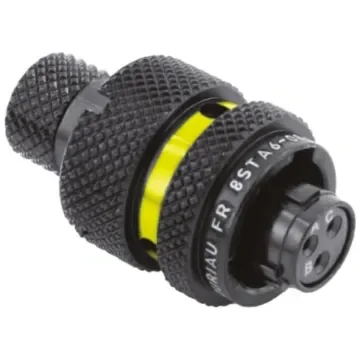 Souriau Sunbank by Eaton Circular Connector, 3 Contacts, Cable Mount, Plug, Female, IP67, 8STA Series - 8STA60898SA product image