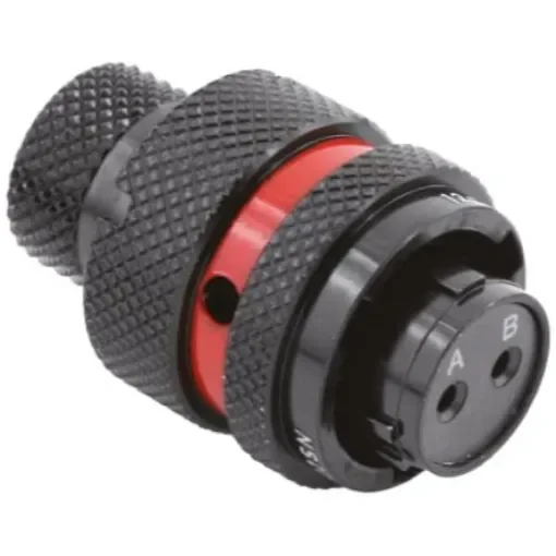 Souriau Sunbank by Eaton Circular Connector, 2 Contacts, Cable Mount, Plug, Female, IP67, 8STA Series - 8STA61002SN product image