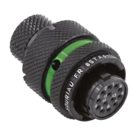 Souriau Sunbank by Eaton Circular Connector, 13 Contacts, Cable Mount, Plug, Female, IP67, 8STA Series - 8STA61035SD product image