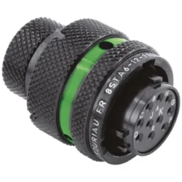 Souriau Sunbank by Eaton Circular Connector, 22 Contacts, Cable Mount, Plug, Female, IP67, 8STA Series - 8STA61235SD product image