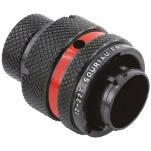 Souriau Sunbank by Eaton Circular Connector, 4 Contacts, Cable Mount, Plug, Male, IP67, 8STA Series - 8STA61204PN product image