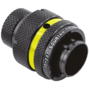 Souriau Sunbank by Eaton Circular Connector, 10 Contacts, Cable Mount, Plug, Male, IP67, 8STA Series - 8STA61298PA product image