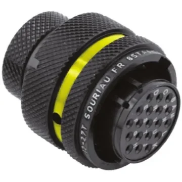 Souriau Sunbank by Eaton Circular Connector, 19 Contacts, Cable Mount, Plug, Female, IP67, 8STA Series - 8STA61419SA product image