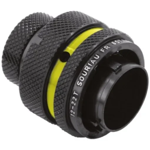 Souriau Sunbank by Eaton Circular Connector, 37 Contacts, Cable Mount, Plug, Male, IP67, 8STA Series - 8STA61435PA product image