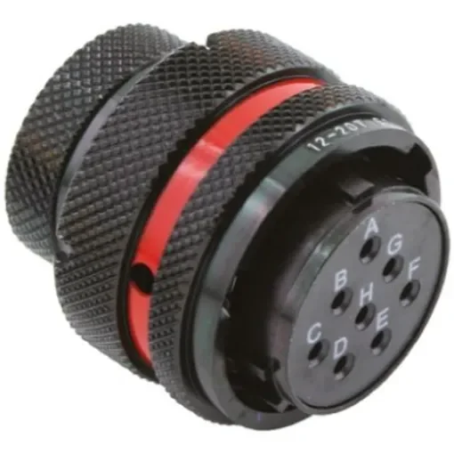 Souriau Sunbank by Eaton Circular Connector, 8 Contacts, Cable Mount, Plug, Female, IP67, 8STA Series - 8STA61608SN product image