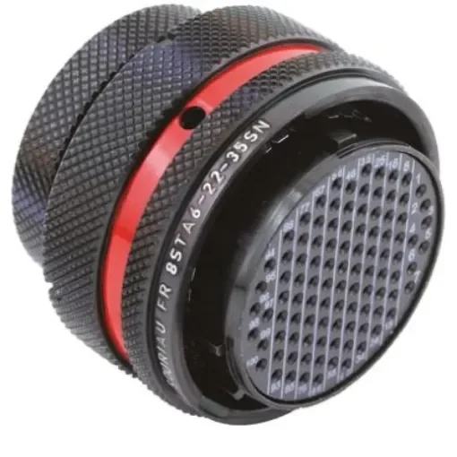 Souriau Sunbank by Eaton Circular Connector, 100 Contacts, Cable Mount, Plug, Female, IP67, 8STA Series - 8STA62235SN product image