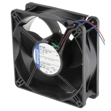 ebm-papst 4400 Series Axial Fan, 12 V dc, DC Operation, 168m³/h, 3W, 119 x 119 x 38mm - 4412ML product image