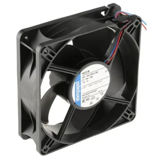 ebm-papst 4400 Series Axial Fan, 12 V dc, DC Operation, 184m³/h, 3.8W, 119 x 119 x 38mm - 4412M product image