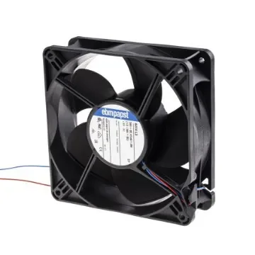 ebm-papst 4400 Series Axial Fan, 24 V dc, DC Operation, 100m³/h, 1W, 119 x 119 x 38mm - 4414L3 product image