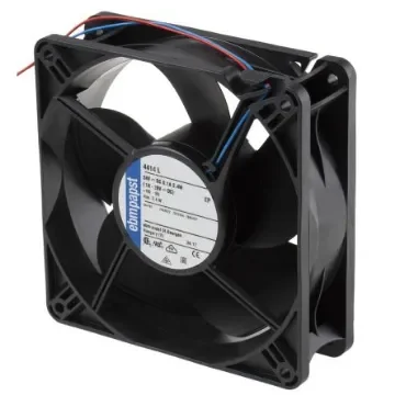 ebm-papst 4400 Series Axial Fan, 24 V dc, DC Operation, 150m³/h, 2.4W, 119 x 119 x 38mm - 4414L product image
