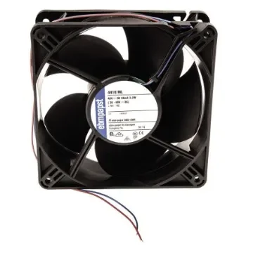 ebm-papst 4400 Series Axial Fan, 48 V dc, DC Operation, 168m³/h, 3.2W, 119 x 119 x 38mm - 4418ML product image