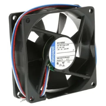 ebm-papst 8400 N Series Axial Fan, 12 V dc, DC Operation, 33m³/h, 500mW, 80 x 80 x 25mm - 8412N/2GLE product image