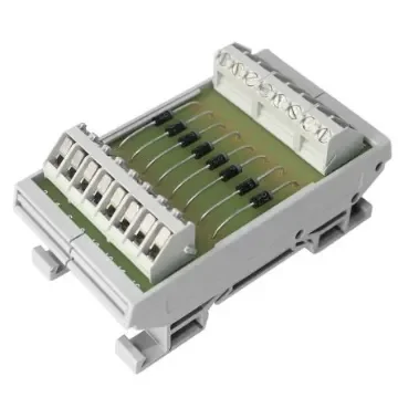 CAMDENBOSS 8-Contact Interface Module, Screw Terminal Connector, DIN Rail Mount, 1A - CIM/8W-D10 product image