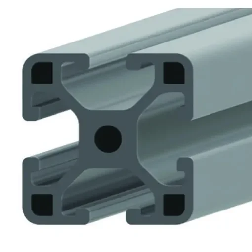 RS PRO Silver Aluminium Profile Strut, 30 x 30 mm, 6mm Groove, 1000mm Length - 7613280 product image