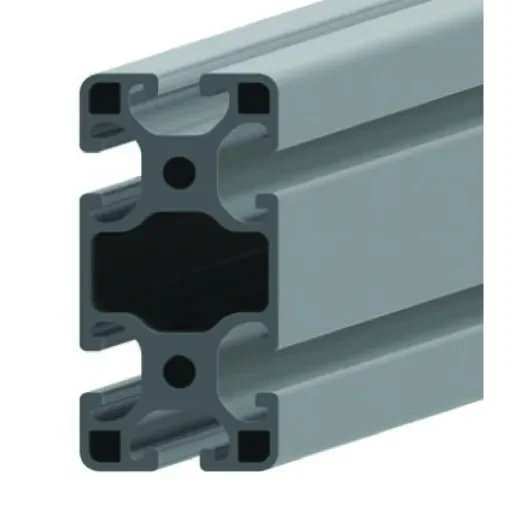 RS PRO Silver Aluminium Profile Strut, 40 x 80 mm, 8mm Groove, 2000mm Length - 7613325 product image