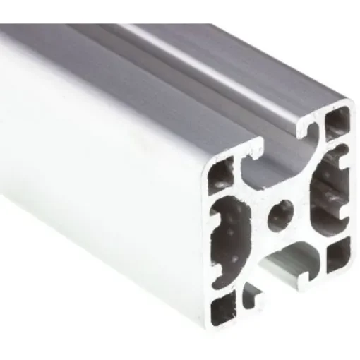 RS PRO Silver Aluminium Profile Strut, 40 x 40 mm, 8mm Groove, 2000mm Length - 7613331 product image