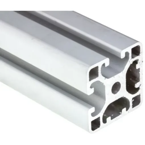 RS PRO Silver Aluminium Profile Strut, 40 x 40 mm, 8mm Groove, 2000mm Length - 7613335 product image