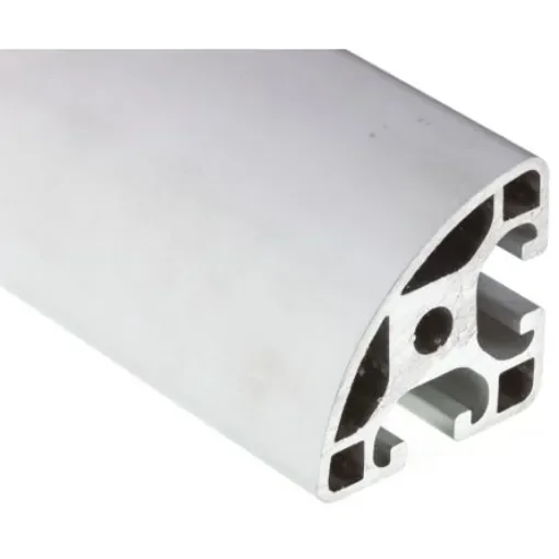 RS PRO Silver Aluminium Profile Strut, 40 x 40 mm, 8mm Groove, 2000mm Length - 7613338 product image
