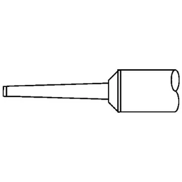 Metcal SxP 2 mm Chisel Soldering Iron Tip for use with MFR-H1-SC2 - SCP-CHL20 product image