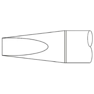 Metcal SxP 3.5 mm Chisel Soldering Iron Tip for use with MFR-H1-SC2 - SCP-CH35 product image