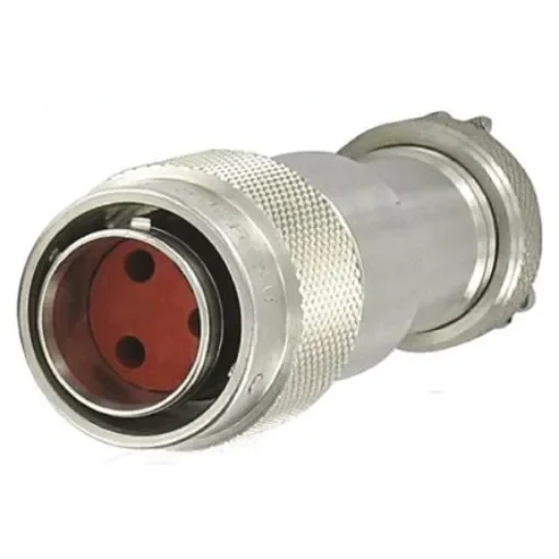 Souriau Sunbank by Eaton Circular Connector, 3 Contacts, Cable Mount, Socket, Female, IP68, IPX6, 8N45 Series - 8N45118551NC product image