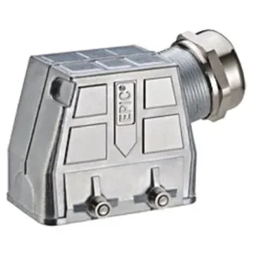 EPIC H-BE Heavy Duty Power Connector Hood, 10 Contacts - 70250212 product image