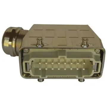 EPIC Connector Set, 10 Way, 16A, Male, H-BE, 600 V - 70250212 + 10192000 product image