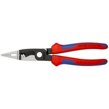 Knipex Combination Pliers, 200 mm Overall, Straight Tip - 13 82 200 product image