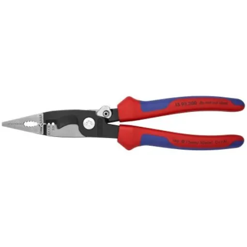 Knipex Combination Pliers, 200 mm Overall, Straight Tip - 13 92 200 product image