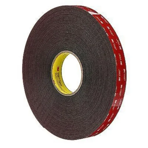 3M 5952F, VHB™ Black Foam Tape, 19.0mm x 14.0m, 1.10mm Thick - 3M 5952 19mm x 13,7m product image