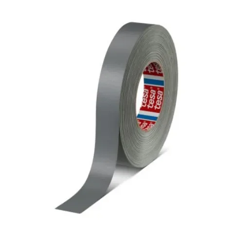 Tesa 4651 Duct Tape, 50m x 25mm, Grey, Acrylic Coated Finish - 04651-00535-00 product image