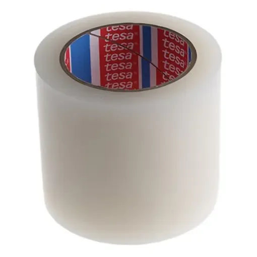 Tesa 4668 Transparent Masking Tape 100mm x 33m - 04668-00006-01 product image
