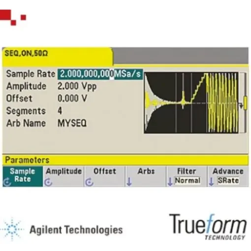 Keysight Arbitary Waveform Capability for 2 Channel Models for Use with 33500B Series Signal Generators - 335ARB2U product image