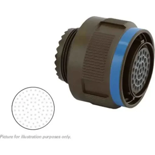 Souriau Sunbank by Eaton, 8D, Copper Alloy 79 Way Cable Mount MIL Spec Circular Connector Plug, Socket Contacts,Shell - 8D521W35SN product image