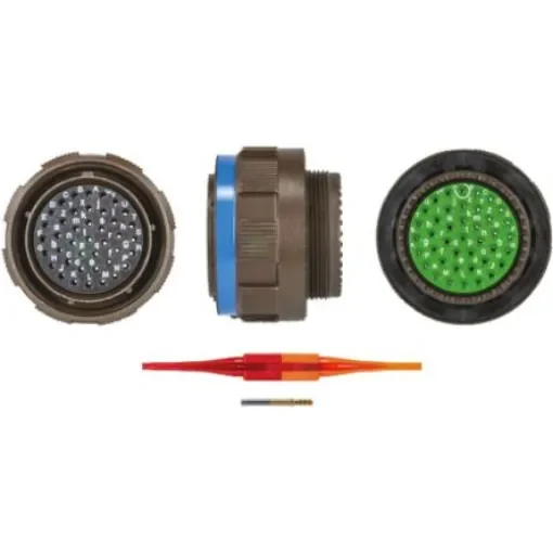 Souriau Sunbank by Eaton, 8D, Copper Alloy 41 Way Cable Mount MIL Spec Circular Connector Plug, Socket Contacts,Shell - 8D521W41SN product image