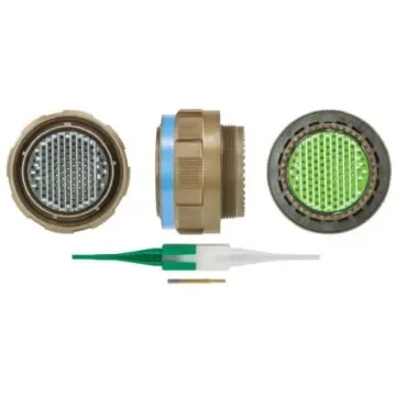 Souriau Sunbank by Eaton, 8D, Copper Alloy 100 Way Cable Mount MIL Spec Circular Connector Plug, Socket Contacts,Shell - 8D523W35SN product image