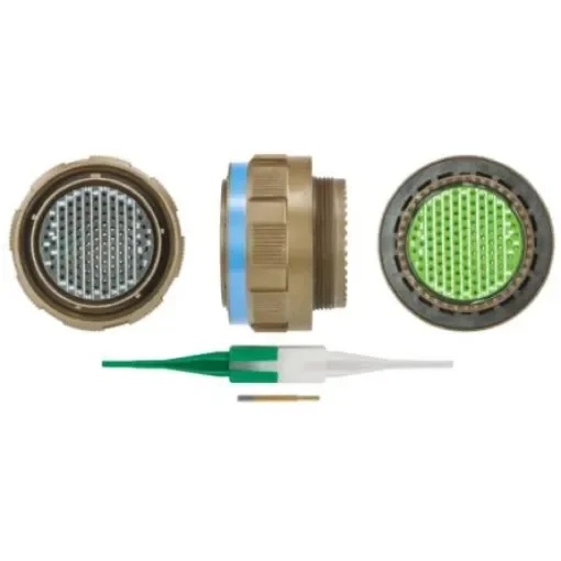 Souriau Sunbank by Eaton, 8D, Copper Alloy 100 Way Cable Mount MIL Spec Circular Connector Plug, Socket Contacts,Shell - 8D523W35SN product image