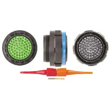 Souriau Sunbank by Eaton, 8D, Copper Alloy 61 Way Cable Mount MIL Spec Circular Connector Plug, Socket Contacts,Shell - 8D525Z61SN product image