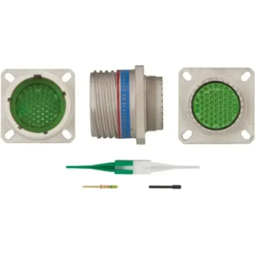 Souriau Sunbank by Eaton, EN3645, Copper Alloy 55 Way Panel Mount MIL Spec Circular Connector Receptacle, Pin - EN3645M0EN35MN product image