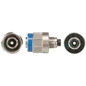 Souriau Sunbank by Eaton, 8D, Fibre Optic 1 Way Cable Mount MIL Spec Circular Connector Plug, Pin Contacts,Shell Size - 8D5E09F01AN product image
