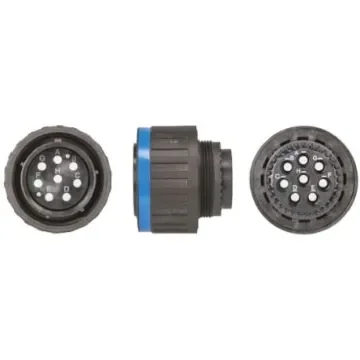 Souriau Sunbank by Eaton, 8D, Fibre Optic 8 Way Cable Mount MIL Spec Circular Connector Plug, Pin Contacts,Shell Size - 8D5E19X08AN product image