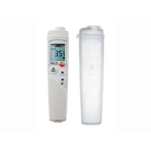 Testo 826-T2 Infrared Thermometer, -50°C Min, +300°C Max, ±1.5 °C Accuracy, °C Measurements - 0563 8282 product image