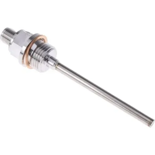 Jumo PT100 Temperature Sensor, 6mm Dia, 100mm Long, +200°C Max - 902815/10-380-1011-1-6-100-104-24/000 product image