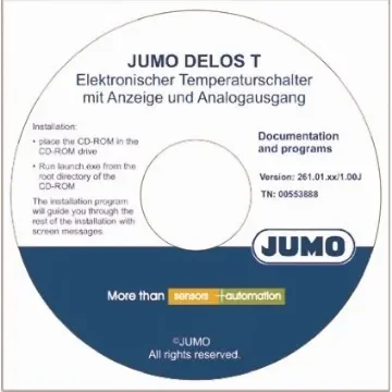 Jumo Setup-Programm Dtrans T 100 Software product image