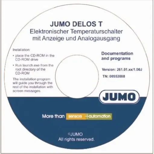 Jumo Setup-Programm Dtrans T 100 Software product image