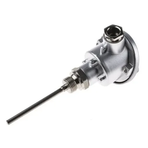 Jumo PT100 Temperature Sensor, 6mm Dia, 100mm Long, +400°C Max - 902023/10-402-1003-1-6-100-104/000 product image