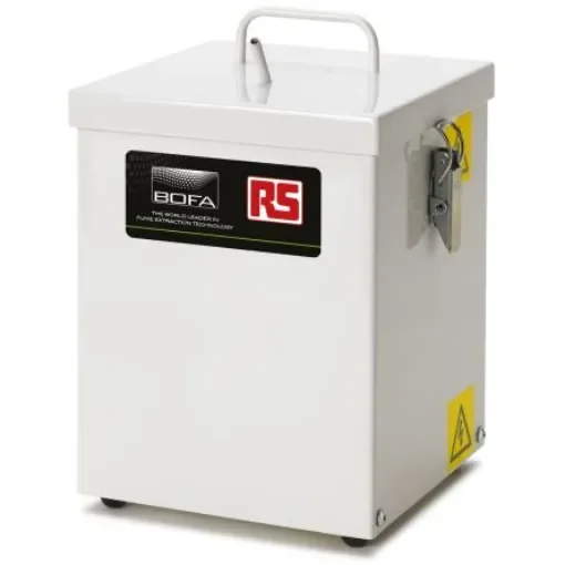 RS PRO T1, 230V ac Solder Fume Extractor, HEPA H13, 40W, Type C - EuroPlug to Type G - British 3-pin - 7645739 product image